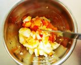 パプリカ入り♪玉子フィリング作り方1写真