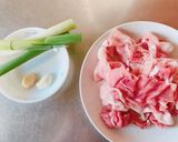 豚肉のチリソース炒め作り方1写真