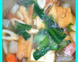 大根人参ちくわ小松菜厚揚げの煮物♪作り方9写真