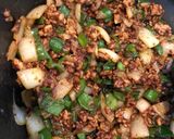 肉野菜カレー炒め！お手軽キーマカレー風作り方5写真