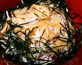 サムライ特製ししゃもと鰯揚焼めんたい丼❤作り方14写真