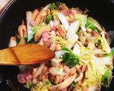 常備菜！白菜と油揚げの炒め煮作り方5写真