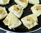 栄養満点☆簡単☆しらすと納豆の巾着焼き作り方7写真