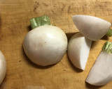 かぶと栃尾揚げの炊いたん◆和ごはん作り方2写真