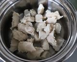簡単便利♪酒粕クリーム（酒粕＋同量の水）作り方1写真