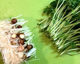 豆苗ともやしの炒め物☆作り方1写真