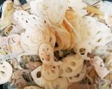 生姜香る豚肉レンコンゴボウの煮物作り方6写真
