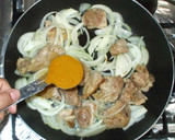 ミートソース風カレー煮♪簡単な鶏大根煮物作り方8写真