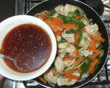 酢豚風揚げない野菜炒め♪簡単ケチャップ作り方13写真