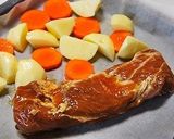 しっとり♪ハニー＆アップルローストポーク作り方5写真