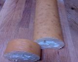 焼き色を表にしたロールケーキ作り方5写真