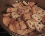 豚肉とマルメロのトロトロこってり角煮作り方5写真
