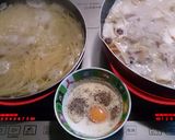 ゴマ豆乳カルボナーラ作り方1写真