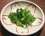 春菊と八頭（里芋）のポタージュ作り方1写真