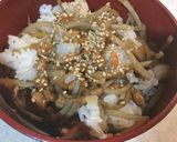 きんぴらごぼう納豆ご飯作り方3写真