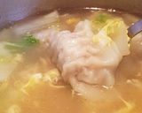 トロトロ白菜と卵の餃子スープ❁*+作り方3写真
