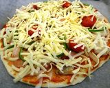 シーフードピザ作り方5写真