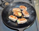 じゃがいもにアンチョビマヨ和えの肉巻き作り方7写真