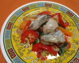 牡蠣の中華野菜炒め作り方5写真