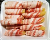 ヤーコンの豚バラ肉巻き唐揚げ作り方2写真