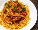 簡単ありあわせパスタ✤和風ソース作り方4写真