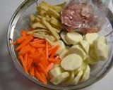 ほくほく！クワイの炊き込みご飯♪作り方2写真