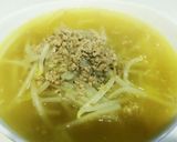 挽肉とモヤシの塩バターラーメン　袋麺使用作り方8写真