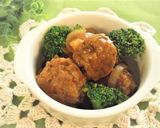 クルミ食パン入りミートボール作り方11写真