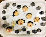 サザエさん一家の温泉デコ鍋（デコ白玉鍋）作り方1写真