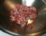 豚肉とビーンズのトマト煮込みパスタ作り方2写真