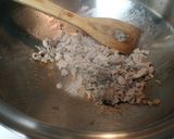 豚肉とビーンズのトマト煮込みパスタ作り方4写真