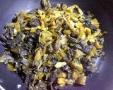 超楽々 定番高菜漬けのごま油炒め作ります作り方2写真