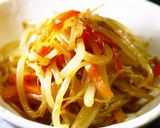 食べるスープ♪もやしと豚こまの豆乳スープ作り方15写真