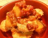 カボチャとさつま芋あずき煮＊おやつ作り方3写真