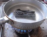 再速のしいたけの味噌汁作り方1写真