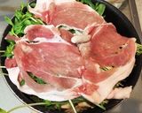 ダイエットにも！豆苗の豚肉蒸し作り方4写真