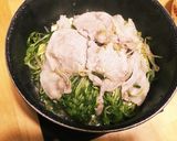 ダイエットにも！豆苗の豚肉蒸し作り方6写真