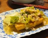 白菜とひき肉のそぼろあん～厚揚げにも♪作り方5写真