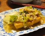 白菜とひき肉のそぼろあん～厚揚げにも♪作り方5写真