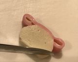 かまぼこ飾り切り『戌（いぬ）年』作り方5写真