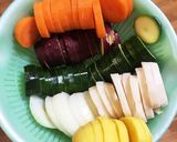 おしゃれ!リースな野菜と鶏肉のトマト煮込作り方6写真