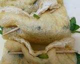 簡単！油揚げでツナと大葉の海苔ロール巻き作り方3写真