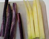 市松人参の肉巻き作り方2写真
