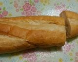 我が家のバケットサンド(∩´∀`∩)作り方1写真