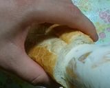 我が家のバケットサンド(∩´∀`∩)作り方3写真