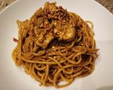 濃厚イカわたクリームパスタ作り方10写真