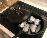 スキレットで焼き芋作り方5写真