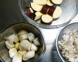 ホクホク☆里芋とさつま芋の炊き込みご飯作り方3写真
