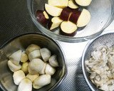 ホクホク☆里芋とさつま芋の炊き込みご飯作り方3写真