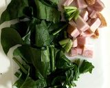 ベーコンとほうれん草の和風パスタ作り方1写真